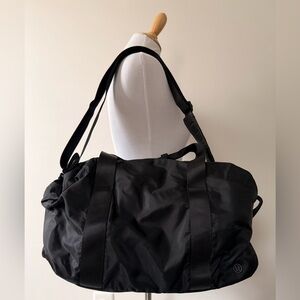 Lululemon Black Duffel Bag